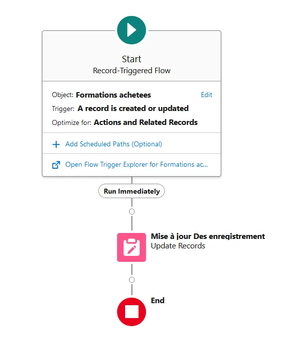 Salesforce application update (Digit Learning)